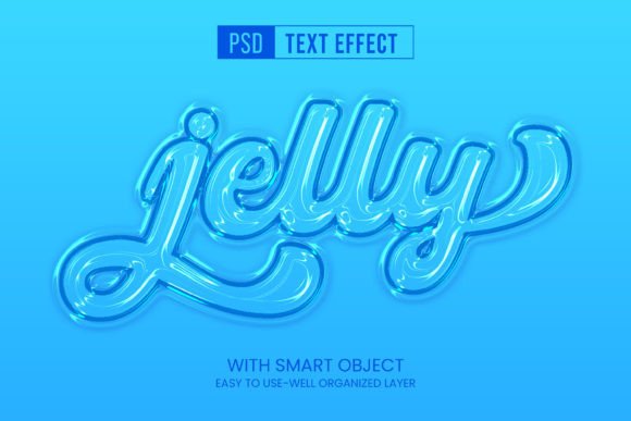Blue Jelly Psd Text Effect: A Practical Guide to 3D Editable Design