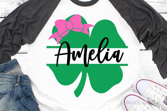 Girl Shamrock Monogram Svg: A Versatile Design for St. Patrick’s Day and Beyond