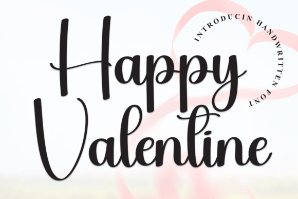 Happy Valentine Font: Elevating Design with Elegant Handwritten Style