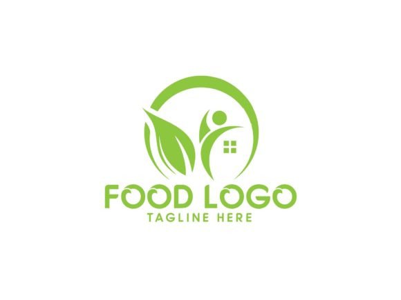 Healthy Food Logo Template: Organic Food Branding Essentials