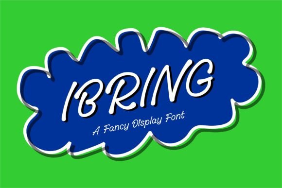 Ibring Font: A Friendly Handwritten Style