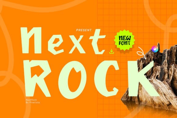 Next Rock Font: Redefining Bold Expression in the Digital Age