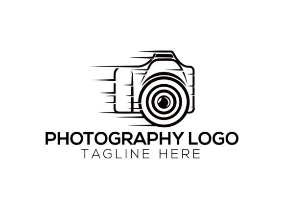 Photo Camera Logo Vector Design