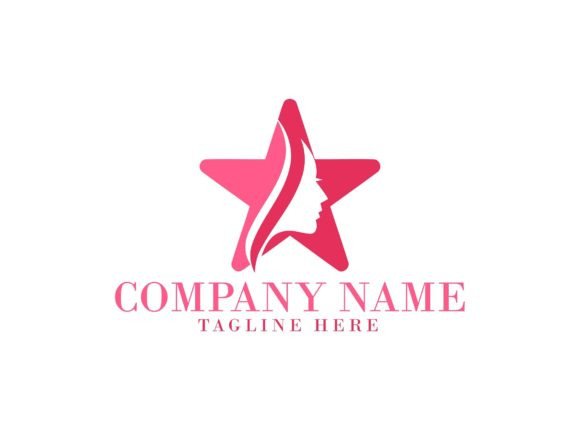 Star Woman Logo: Elevating Boutique Fashion Brands with Elegant Vector Design