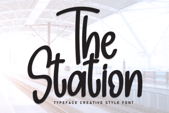 The Station Font: Elevating Design with Sweet, Handwritten Charm