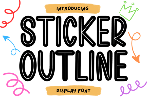 Why Sticker Outline Is the Versatile Display Font Your Designs Have Been Missing